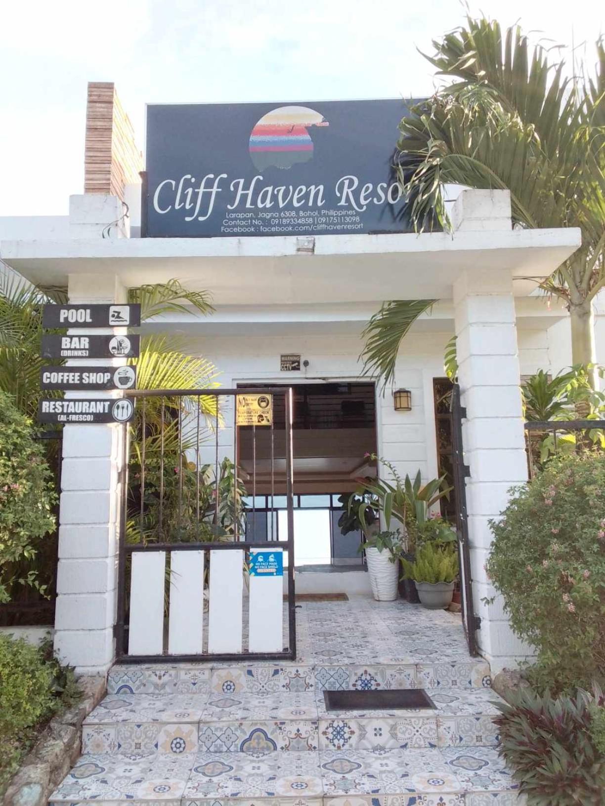 Cliff Haven Resort Jagna Exterior photo
